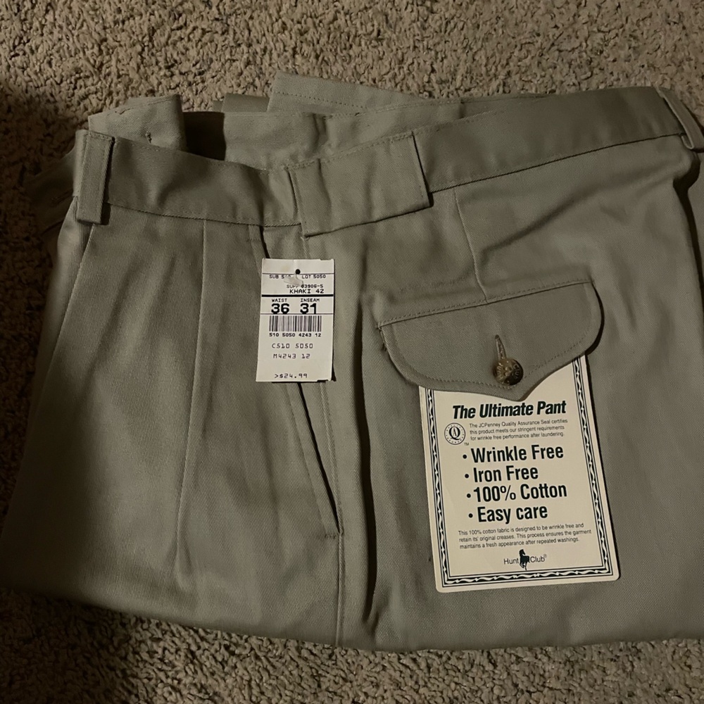 JC Penney khaki dress pants